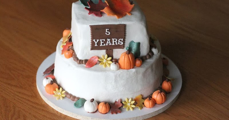 The Gano s Happy 5 Year Anniversary  Cake
