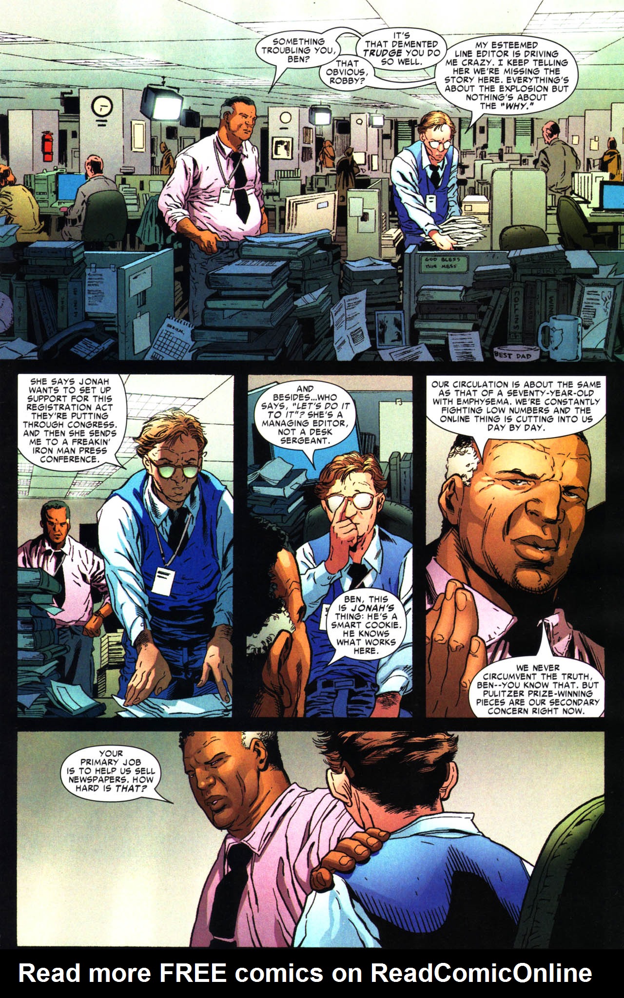 Civil War: Front Line Issue #1 #1 - English 10
