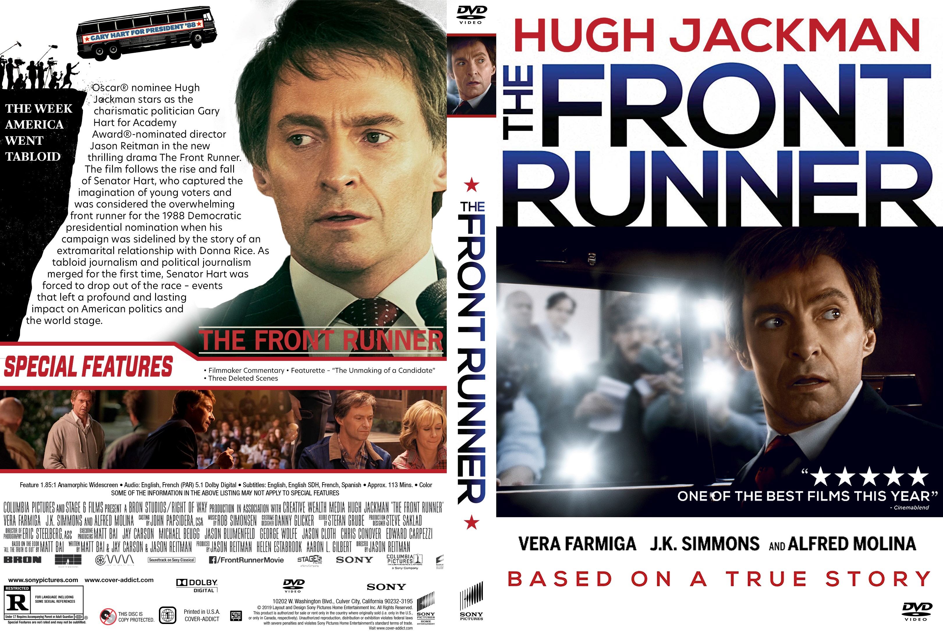 The Front Runner Film The Front Runner DVD Cover | Cover Addict - Free DVD, Bluray Covers and