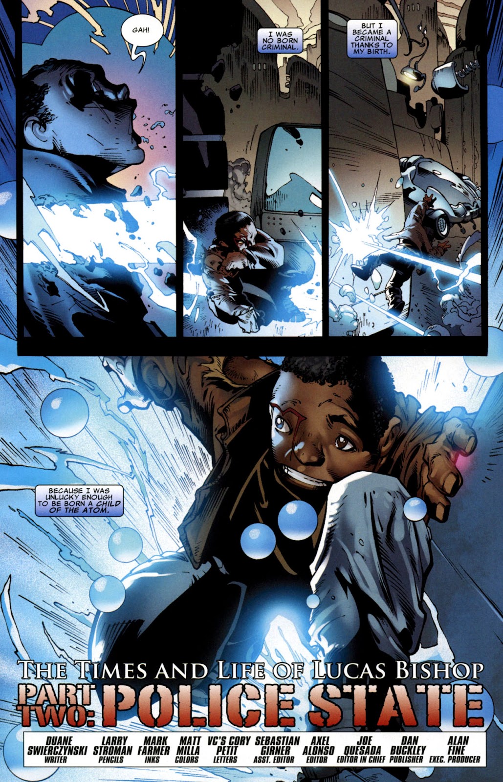 X-Men: The Times and Life of Lucas Bishop issue 2 - Page 6