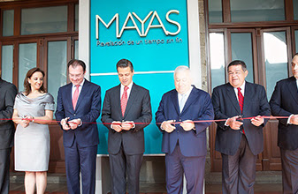 Asiste el Gobernador Roberto Borge a la inauguración de la exposición “Mayas: Revelación de un Tiempo sin fin”, a cargo del Presidente Enrique Peña Nieto