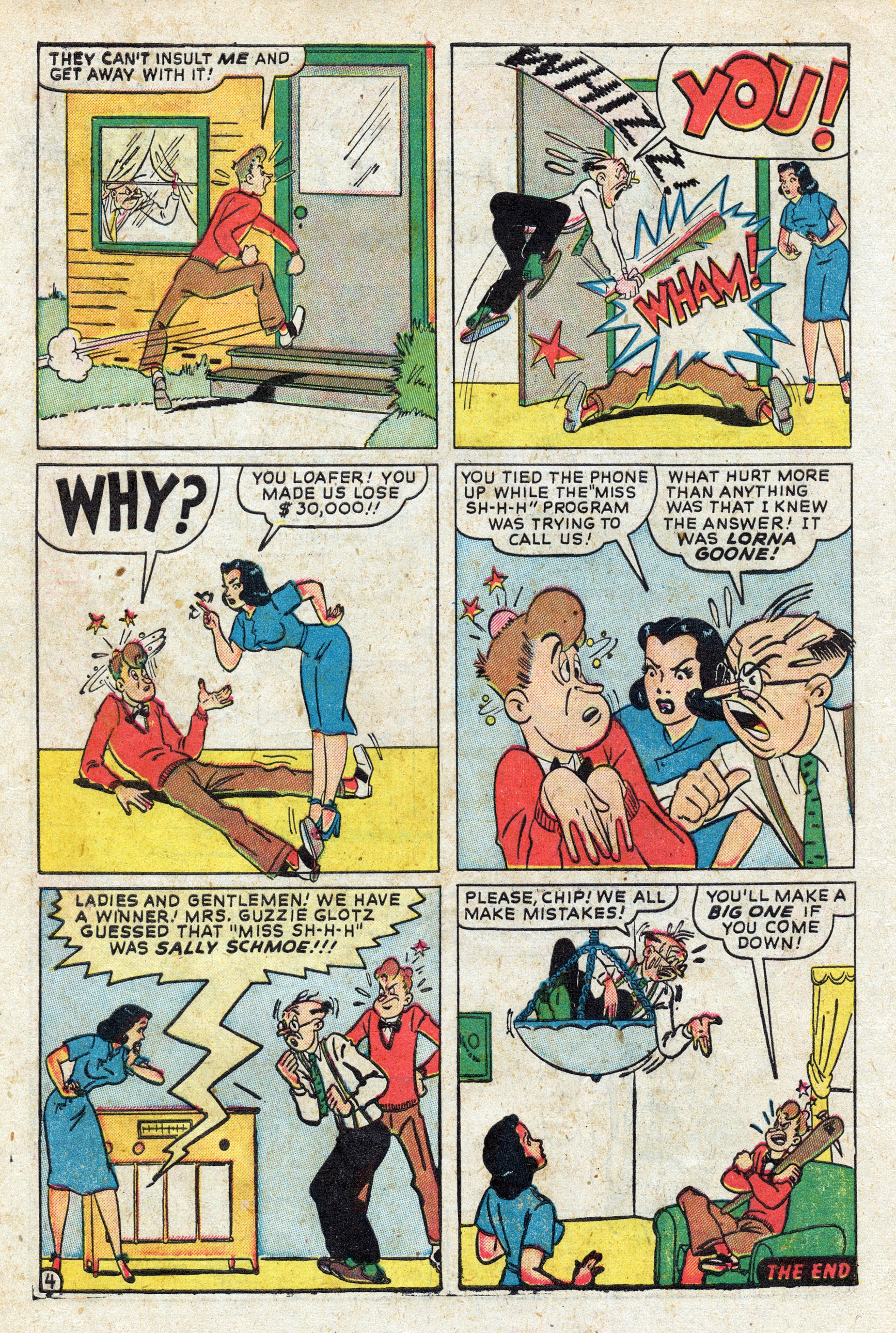 Read online Mitzi's Boy Friend comic -  Issue #7 - 6