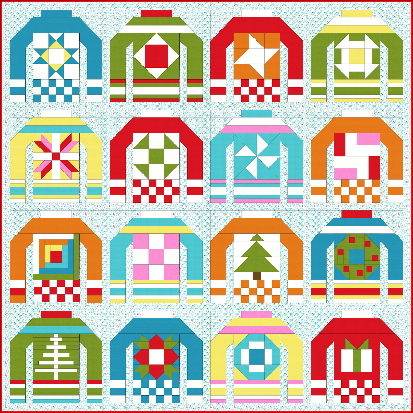 Sew Fresh Quilts The Ugly Christmas Sweaters Quilt Along 2016