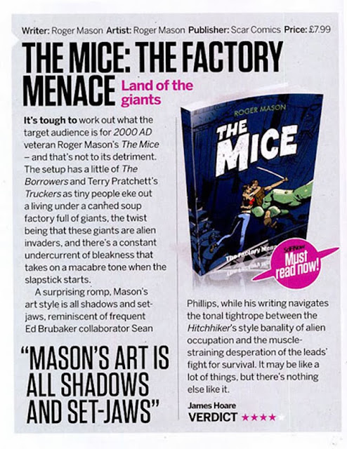 The Mice: The Factory Menace reviewed in Sci Fi Now magazine