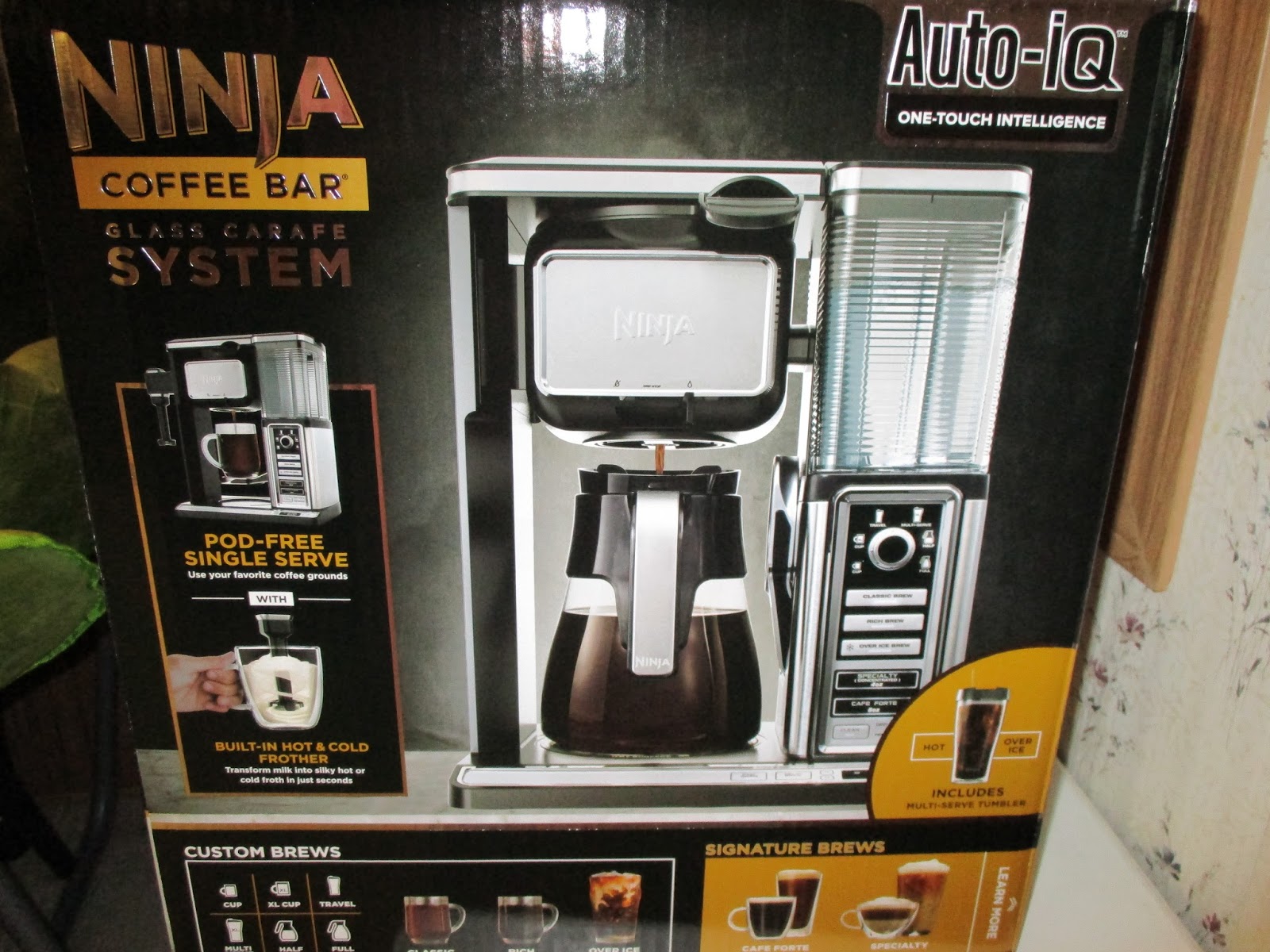 Missy's Product Reviews : Ninja Coffee Bar Single Serve System Holiday