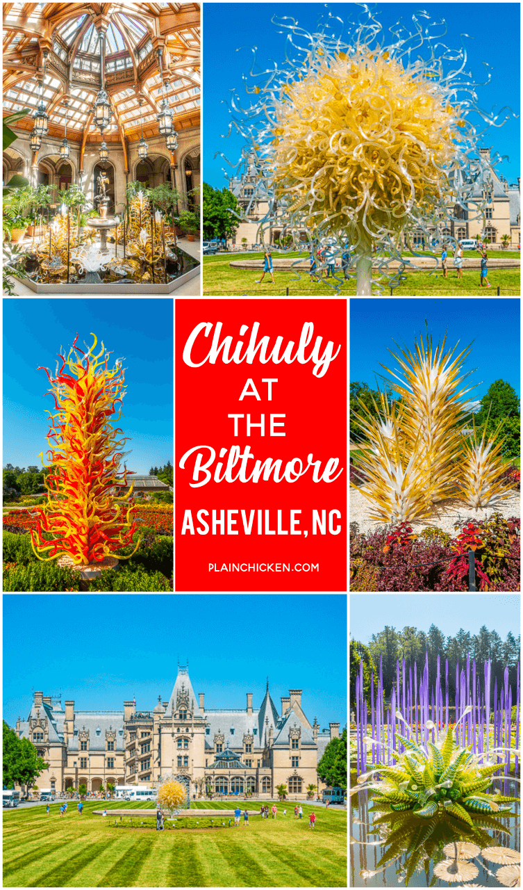 Chihuly at The Biltmore - Asheville, NC - the first art exhibition in Biltmore’s historic gardens, and the first garden exhibition of Dale Chihuly’s works in North Carolina. 16 stunning blown glass sculptures installed in some of the most beautiful gardens in the country. A must if you are a Chihuly fan! Chihuly at The Biltmore - Asheville, NC - the first art exhibition in Biltmore’s historic gardens, and the first garden exhibition of Dale Chihuly’s works in North Carolina. 16 stunning blown glass sculptures installed in some of the most beautiful gardens in the country. A must if you are a Chihuly fan!