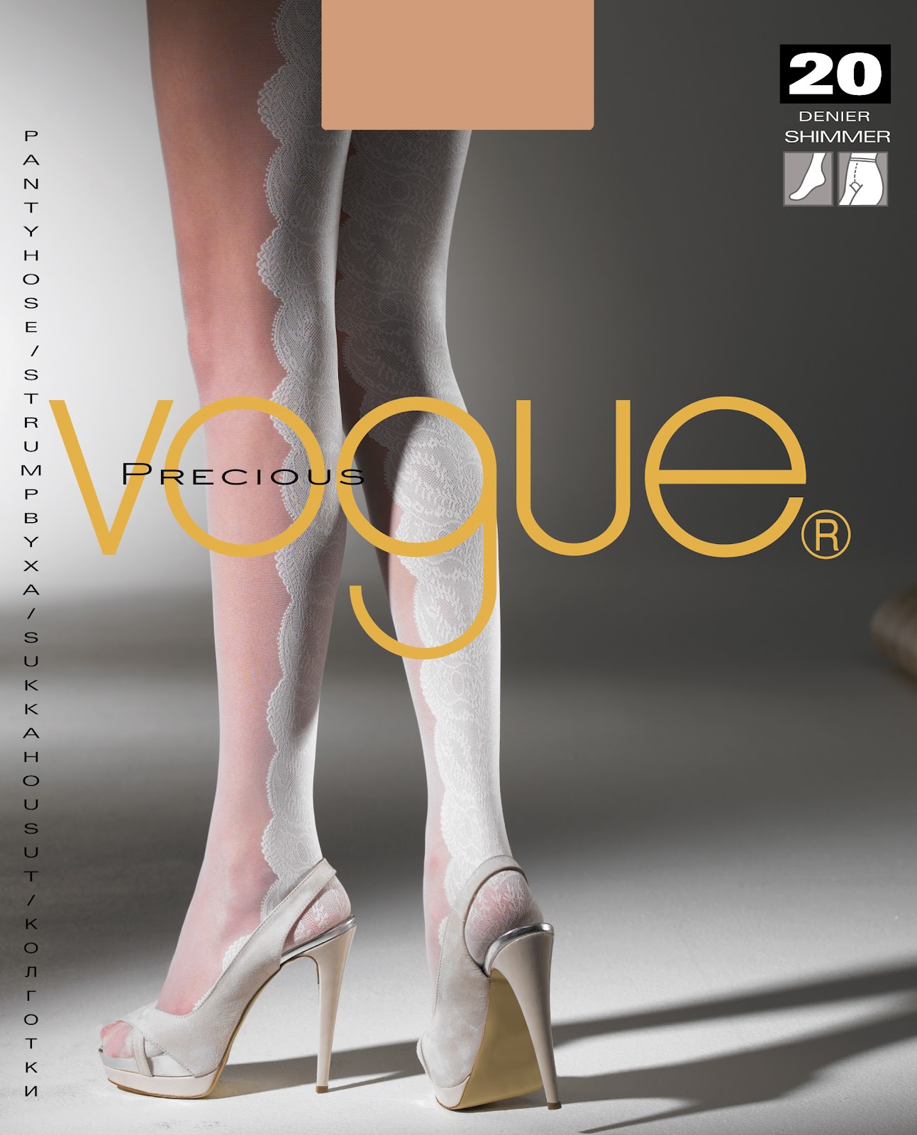 Pantyhose Library: Vogue Hosiery Spring Summer 2012 Catalog & Packaging