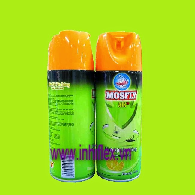 Dịch vụ in ấn bình xịt côn trùng chất lượng cao 30