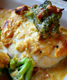 oven baked broccoli cheddar chicken