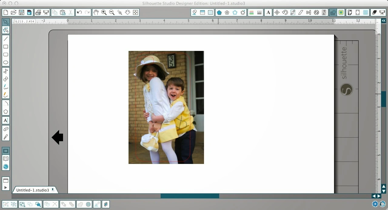 How to Fill a Design With a Photo in Silhouette Studio (No Designer