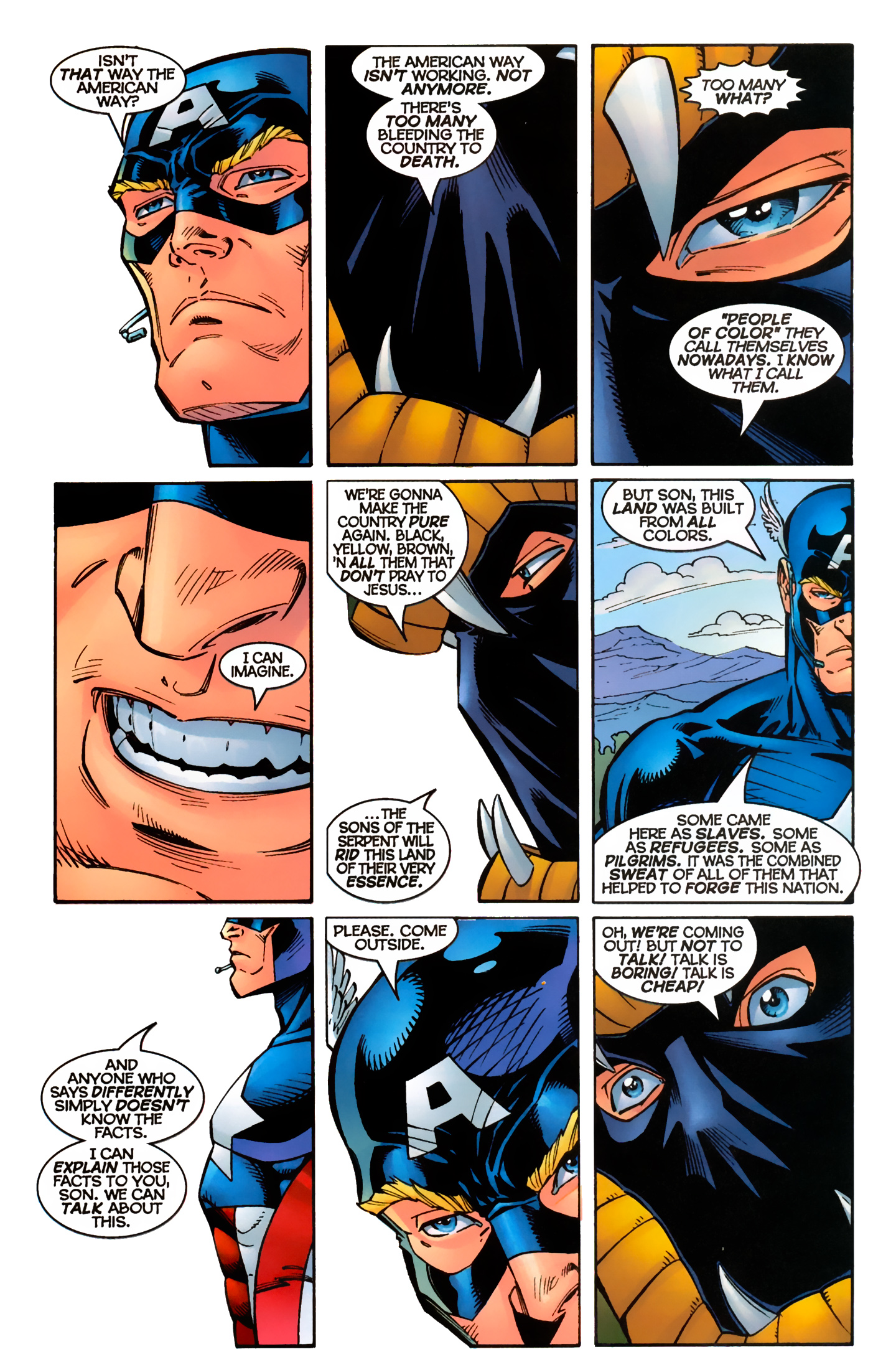 Read online Captain America (1996) comic - Issue #8 - 17