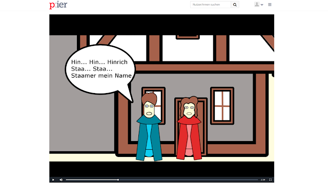 Screenshot of one of the explanatory videos.