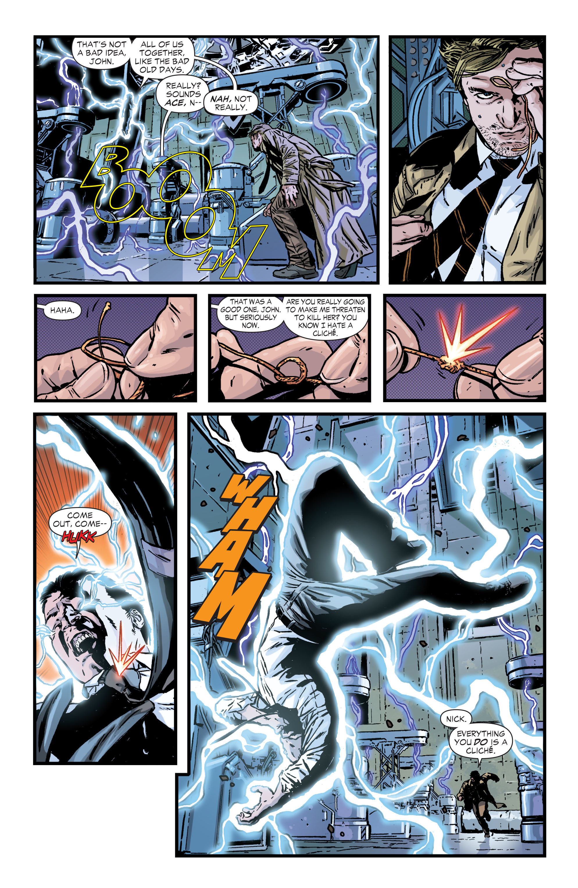 Read online Constantine comic -  Issue #11 - 13