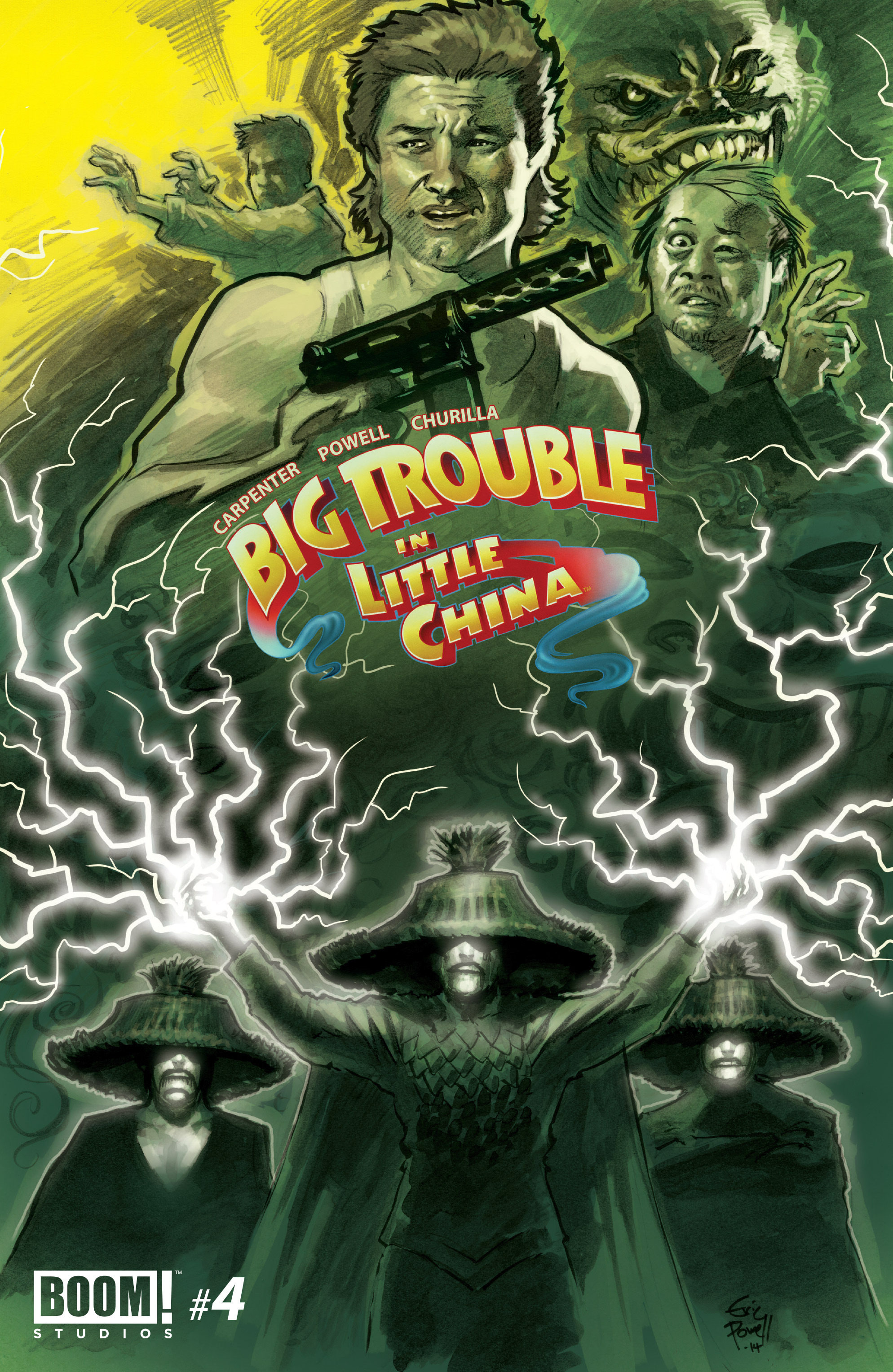 Read online Big Trouble In Little China comic -  Issue #4 - 1