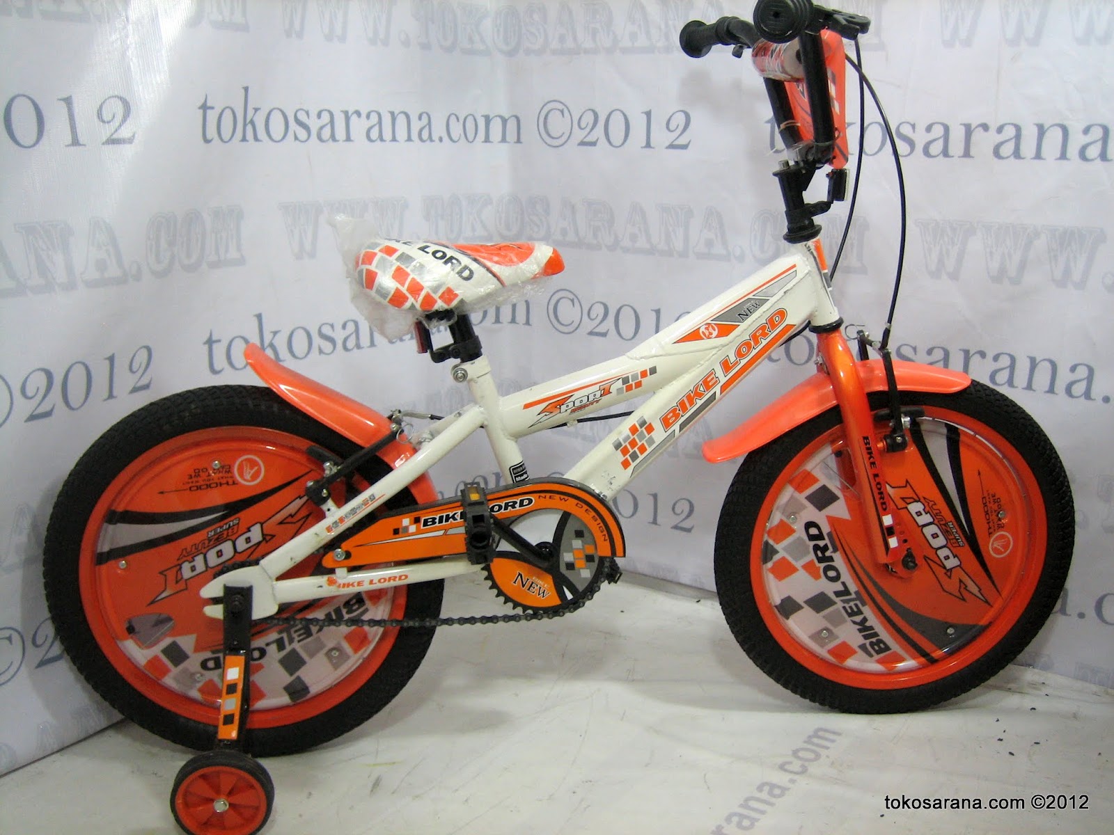  Sepeda  Anak Bike  Lord  1809W Dop New 2012 16 Inci News 