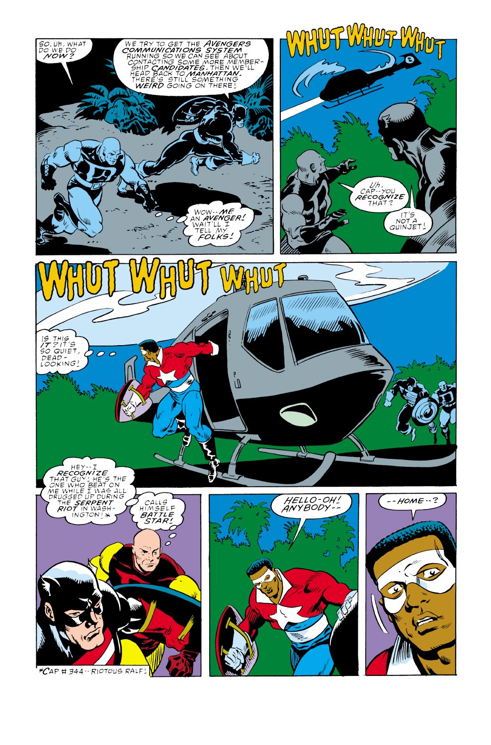 Read online Captain America (1968) comic -  Issue #349 - 5