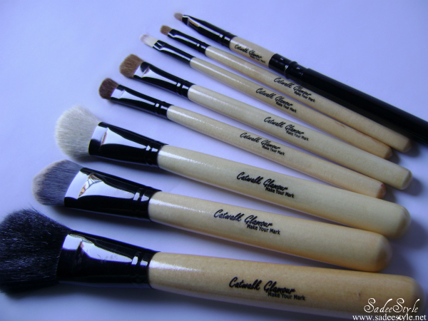 Luxury sable makeup brushes by Catwalk Glamour