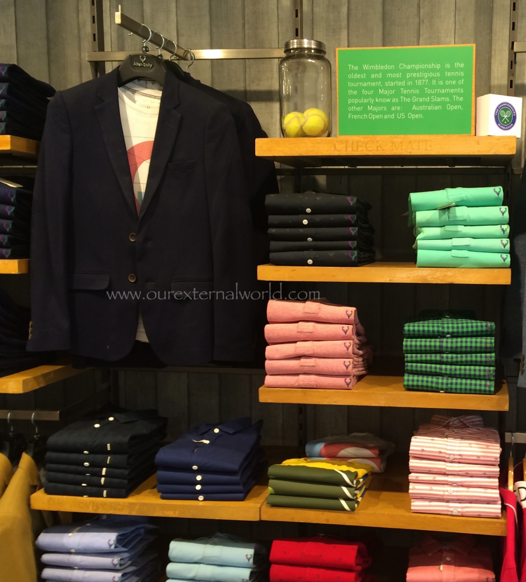 Allen Solly Solly Sports Wimbledon Collection In Stores