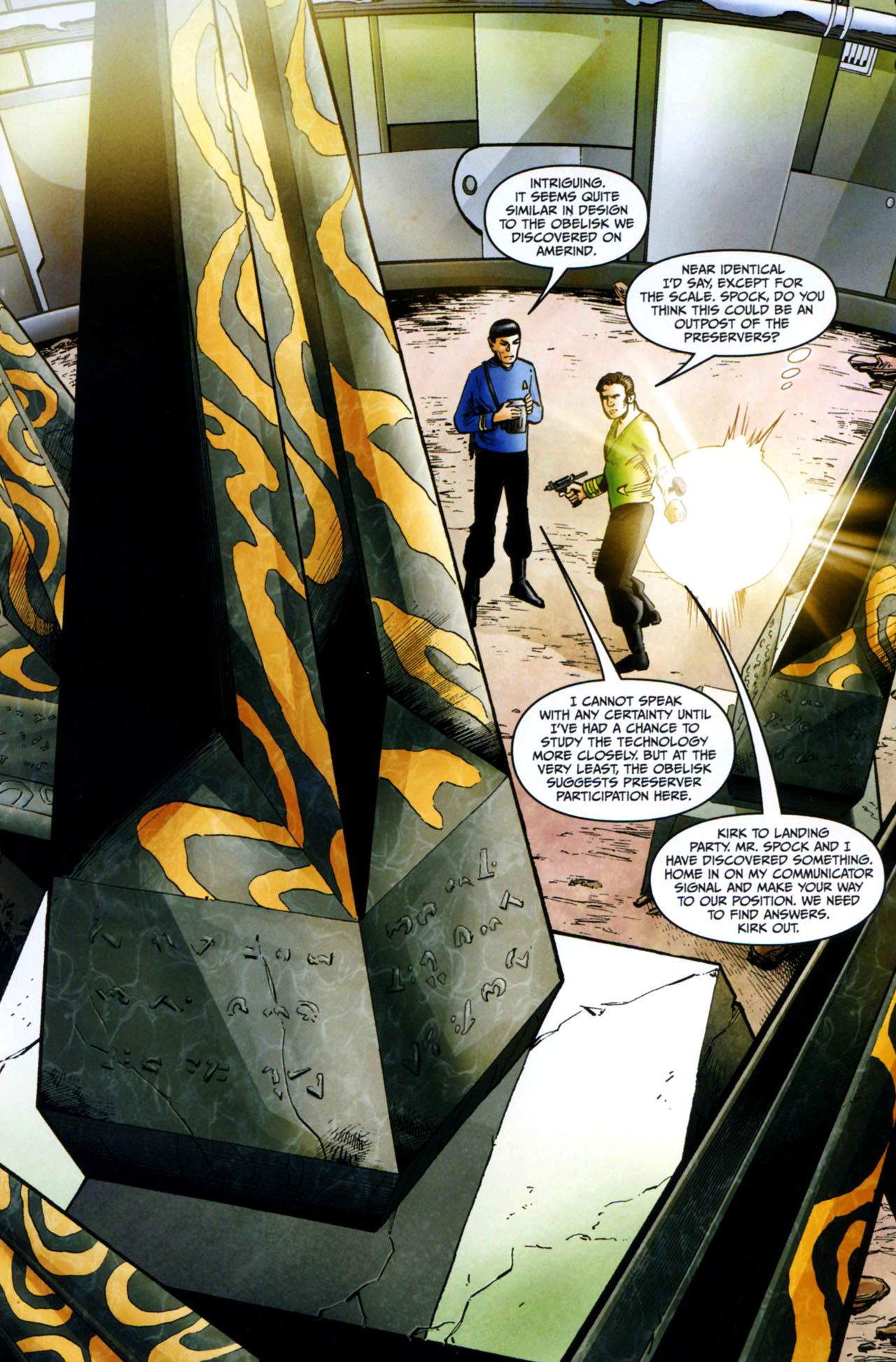 Read online Star Trek Year Four: The Enterprise Experiment comic -  Issue #4 - 5