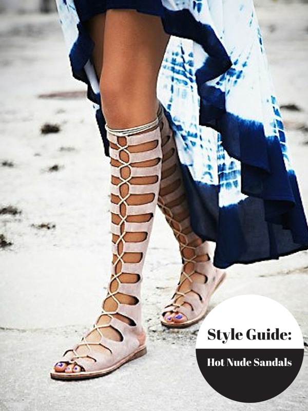 My LuxeFinds: Style Guide: The Hottest Nude Sandals