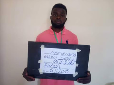 Gang Of 'Yahoo ' Boys Apprehended By EFCC In Ibadan Gang Of 'Yahoo ' Boys Apprehended By EFCC In Ibadan