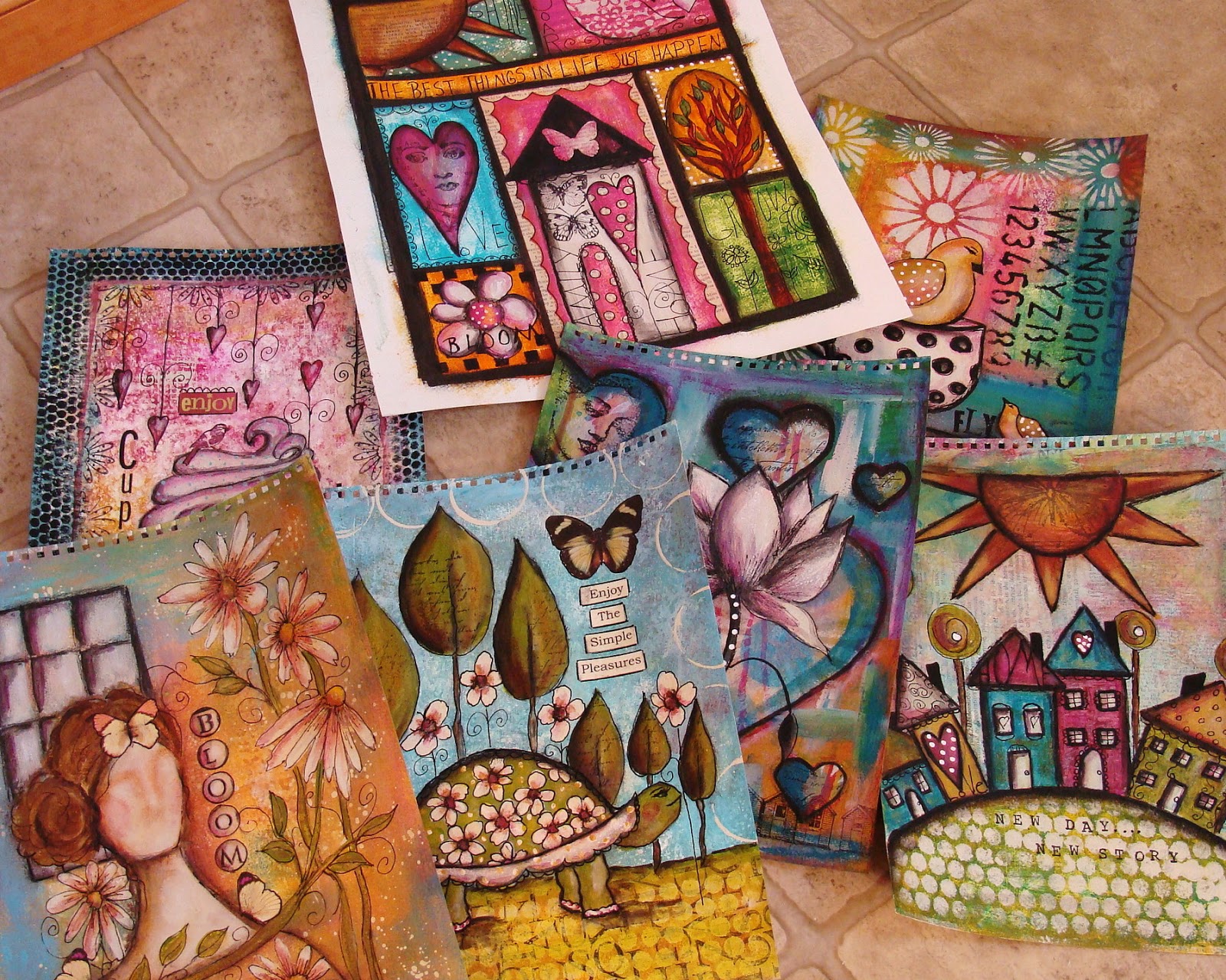My Art Journal: These Are My 'Journal Pages'