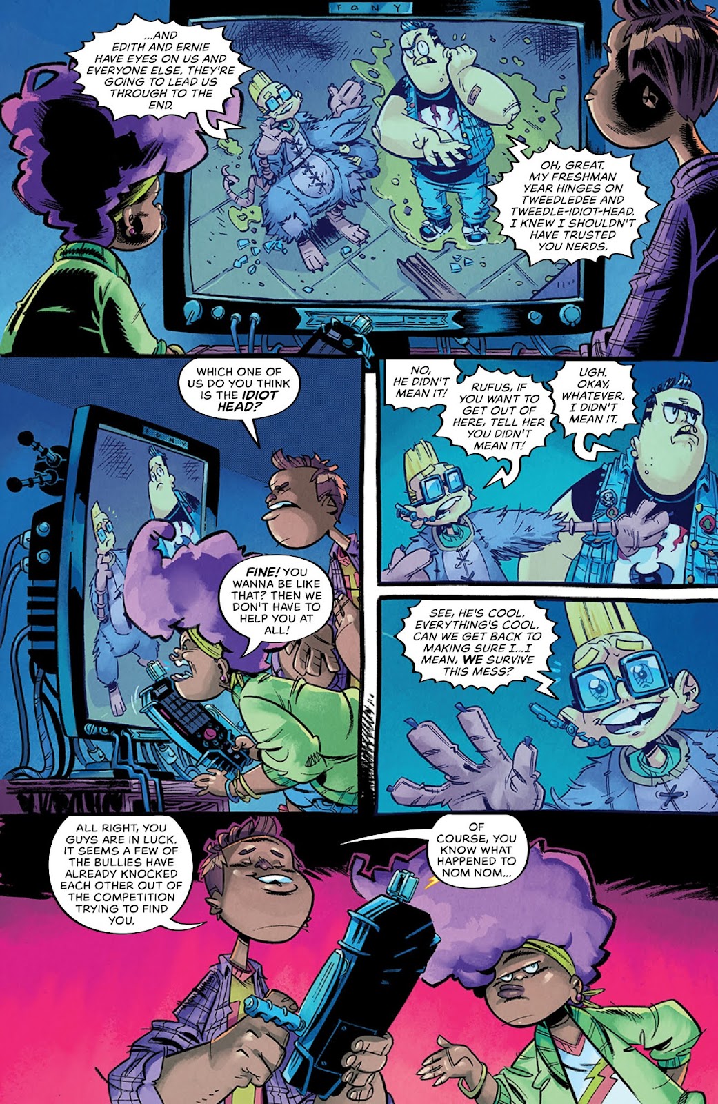 Read online Bully Wars comic - Issue #4 - 13
