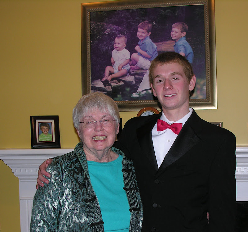 Hanging Out with Grandpat Broughton High Queen of Hearts Dance 2013