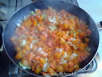 pastel salado de calabaza y curry
