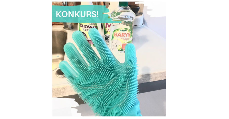 Wygraj rękawicę do sprzątania z wypustkami Konkurs