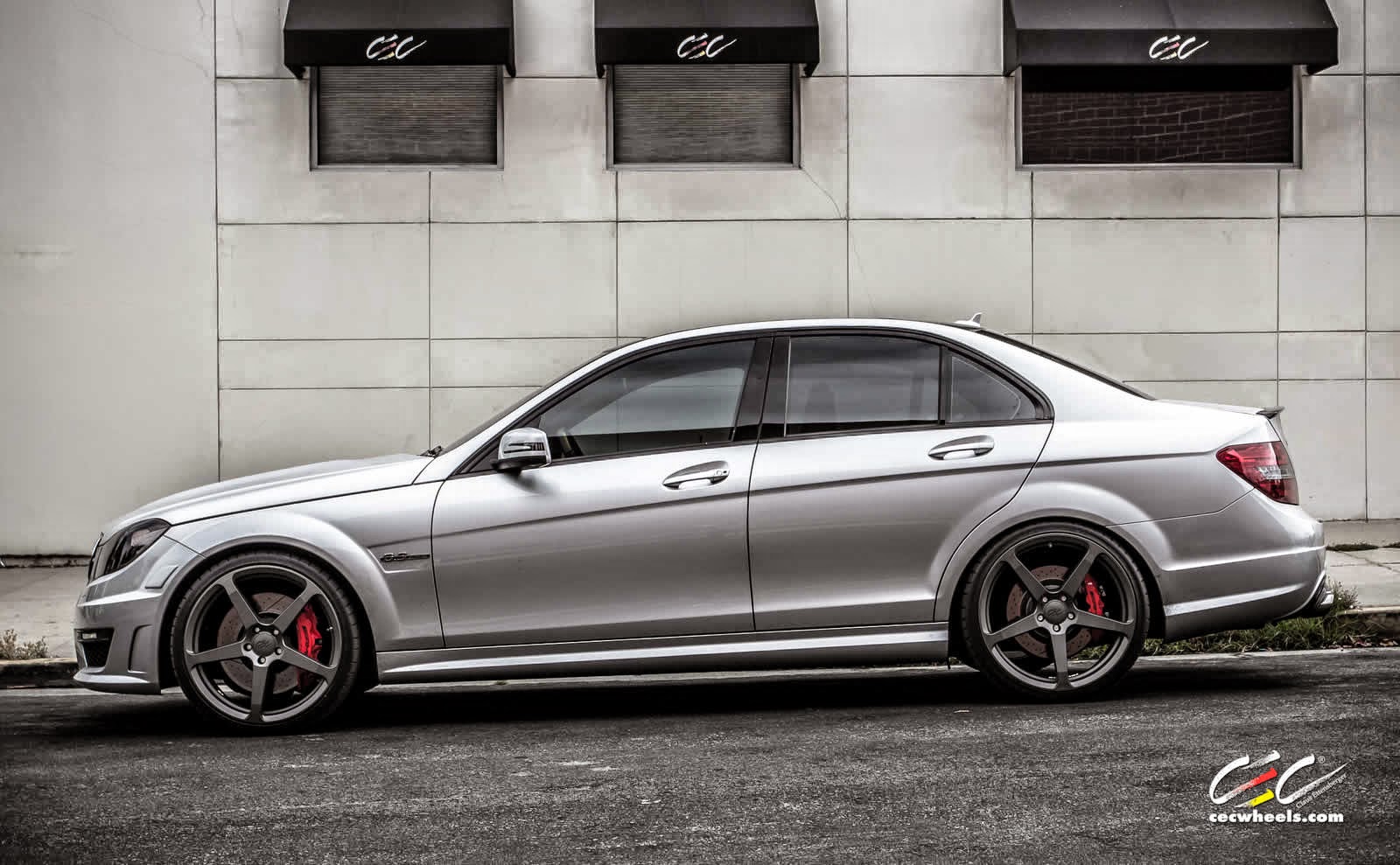 Mercedes Benz W4 C63 Amg With Cec C4 Wheels Benztuning