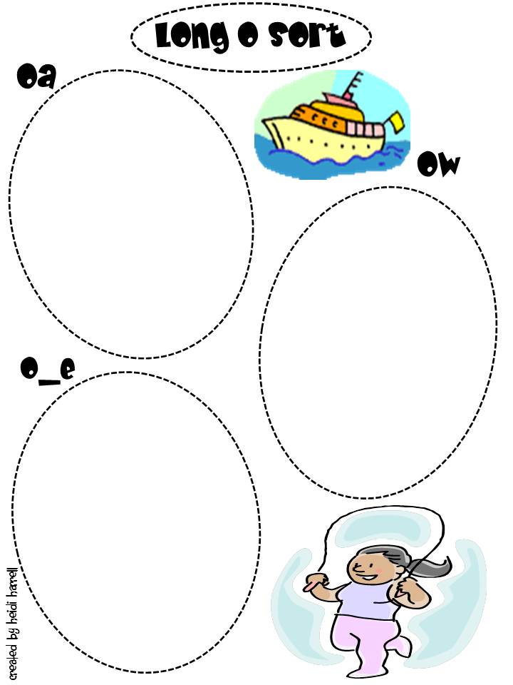 In That Room...: Long Vowel Sorts