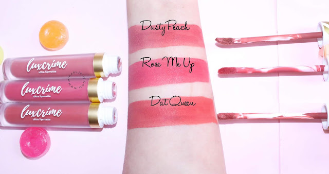 Let Lux Be Your Crime! Luxcrime Ultra Lip Matte Swatches & Review