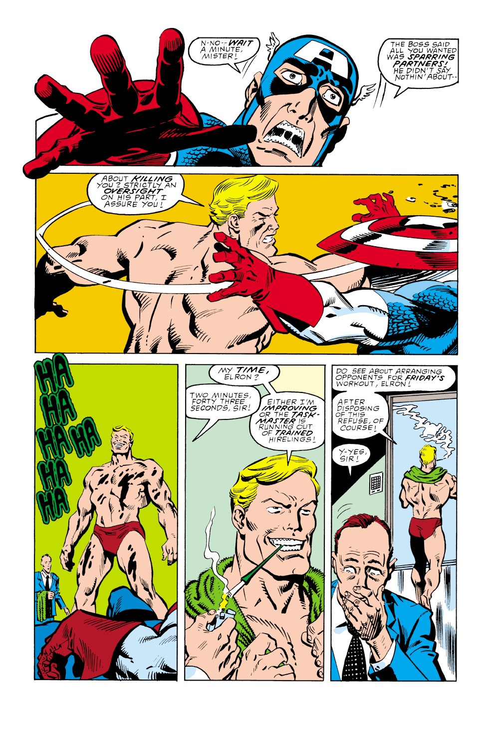 Read online Captain America (1968) comic -  Issue #350 - 6