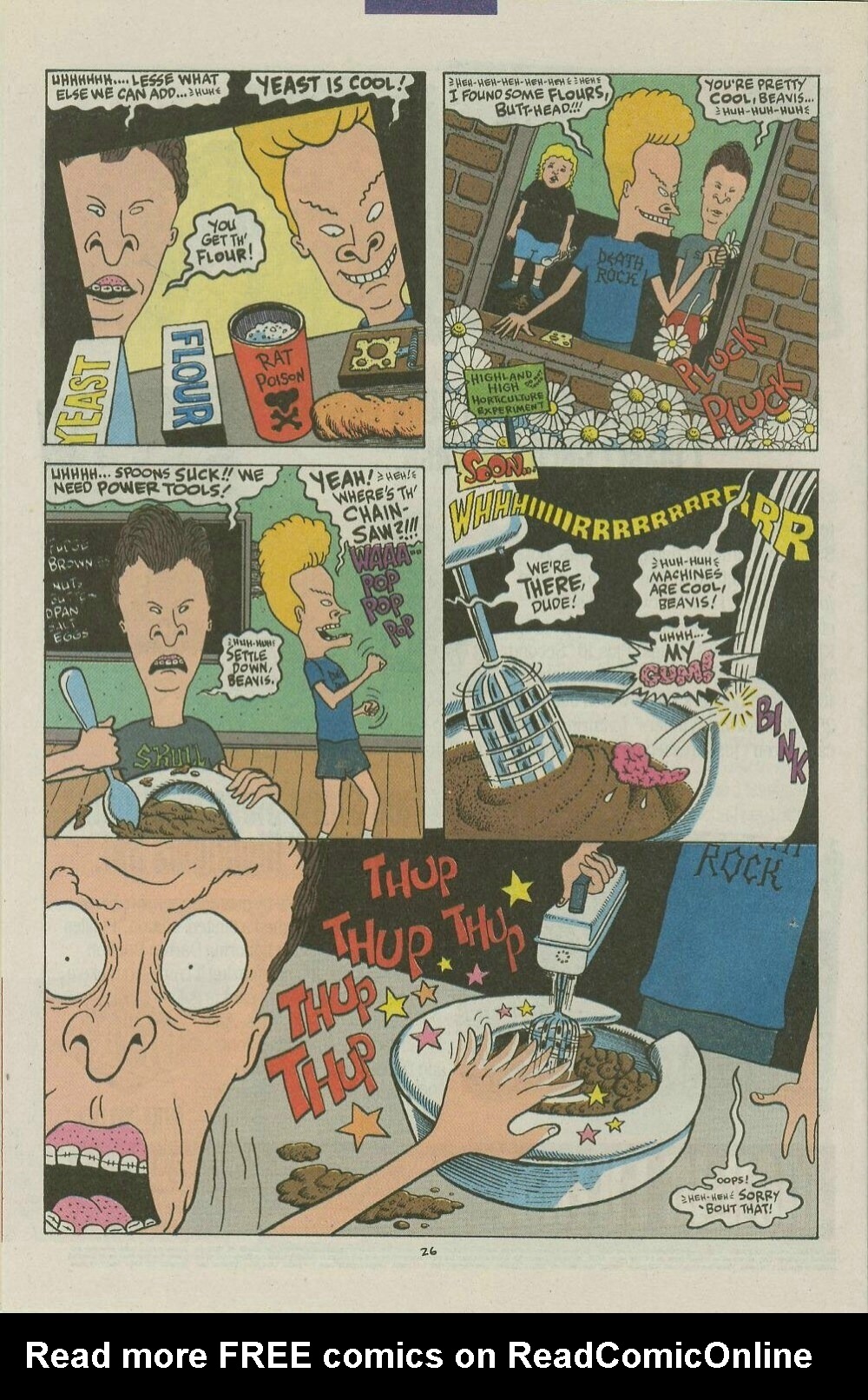 Read online Beavis and Butt-Head comic -  Issue #3 - 26