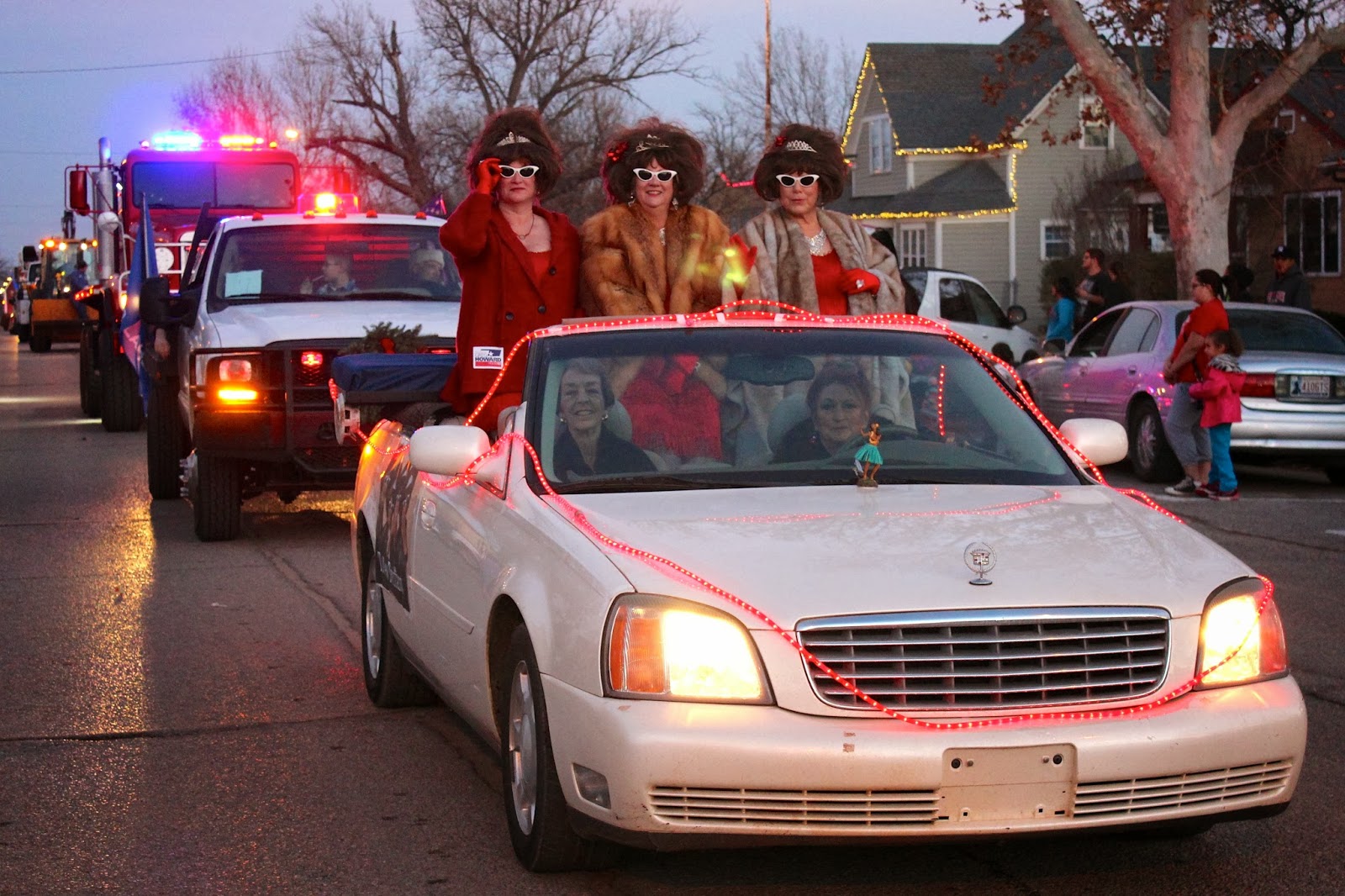 Tillman County Chronicles Frederick Christmas Parade 2013