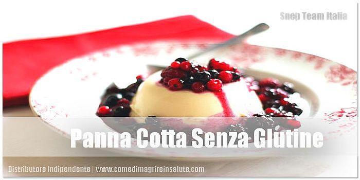 Panna Cotta Senza Glutine