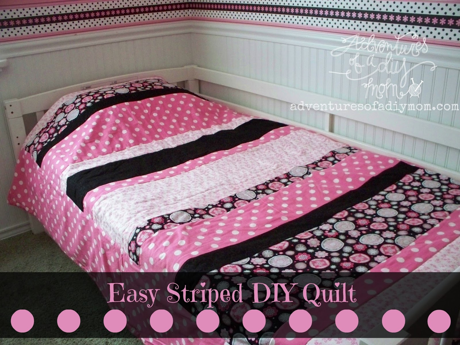 Quick and Easy Striped Quilt Quick and Easy Striped Quilt