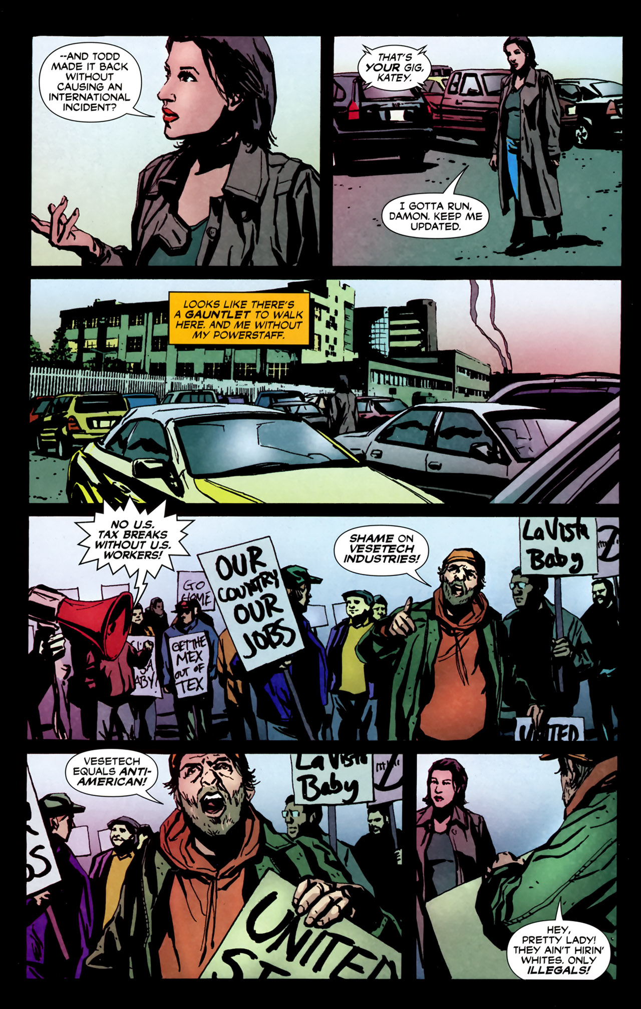 Read online Manhunter (2004) comic -  Issue #32 - 19