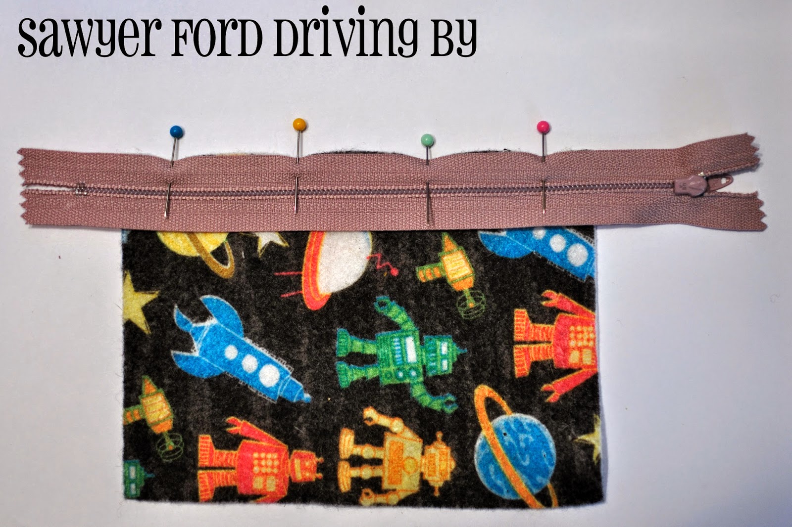 Sawyer Ford Driving By Presser Foot Series Zipper Foot
