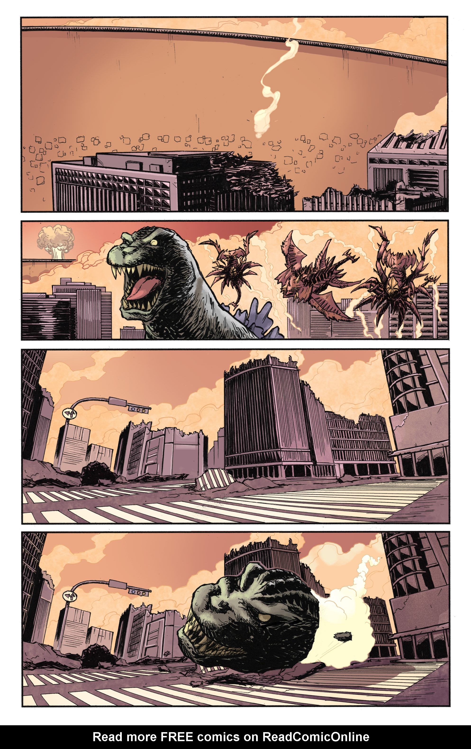 Read online Godzilla in Hell (2015) comic -  Issue #4 - 10