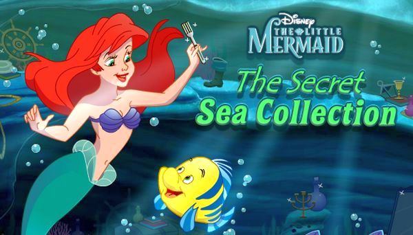 Play Little Mermaid Secret Sea Collection game where you can help Ariel to keep her sea collection secret of evil Ursula