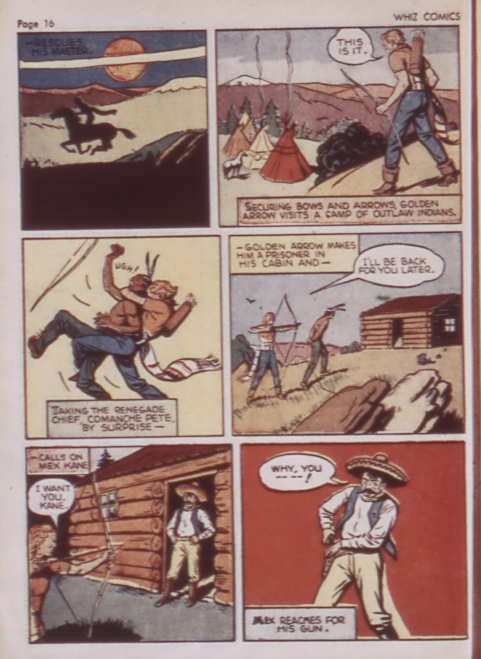 Read online WHIZ Comics comic -  Issue #3-April 1940 - 18