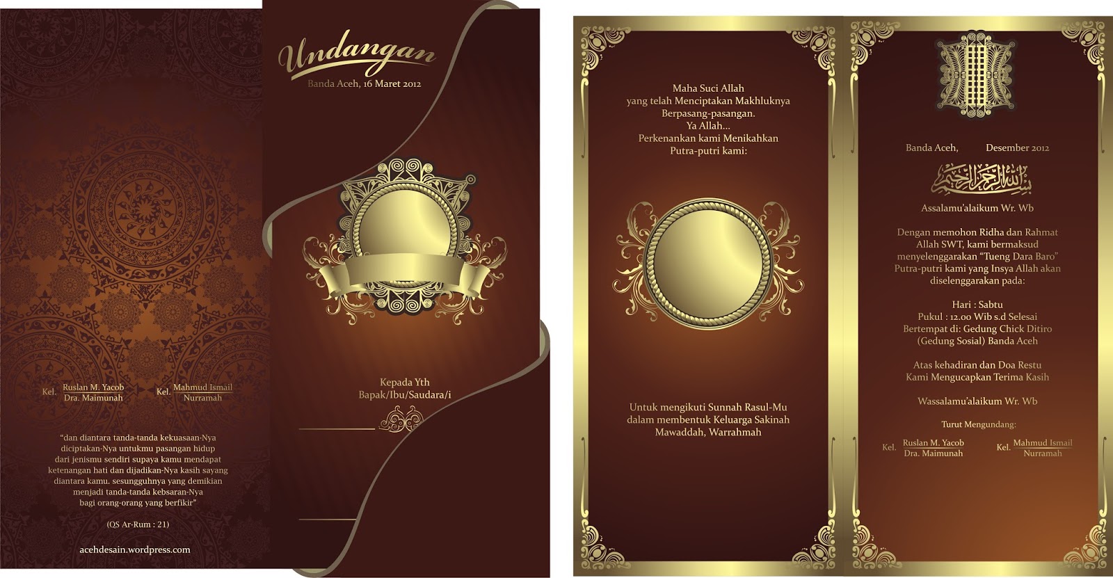 7 Template Undangan Pernikahan Keren, format cdr Gratis UC Templates jpg (1600x831)