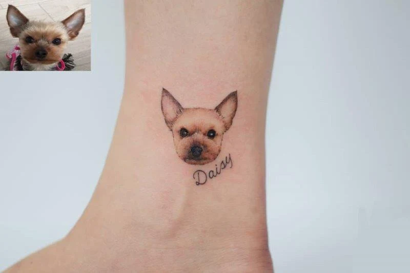 Yorkshire Terrier Tattoo