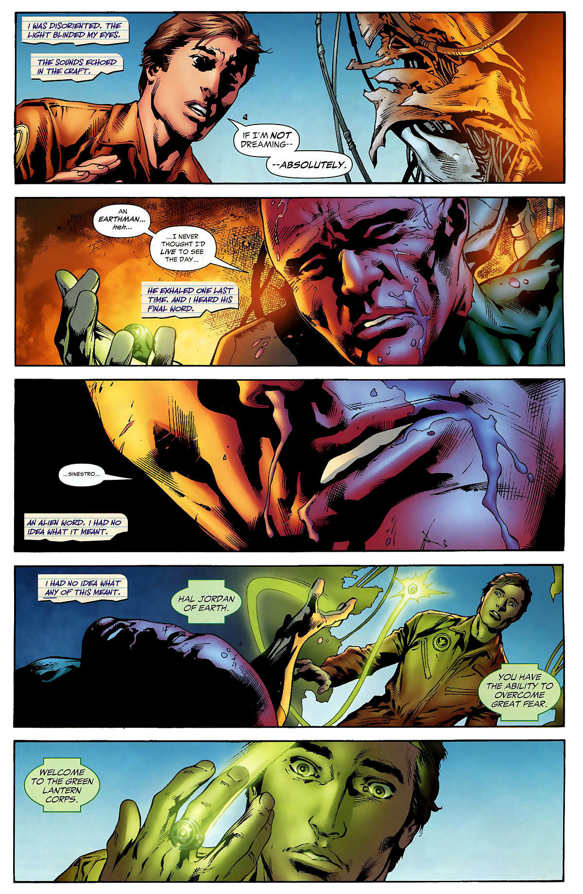 Read online Green Lantern (2005) comic -  Issue #30 - 16