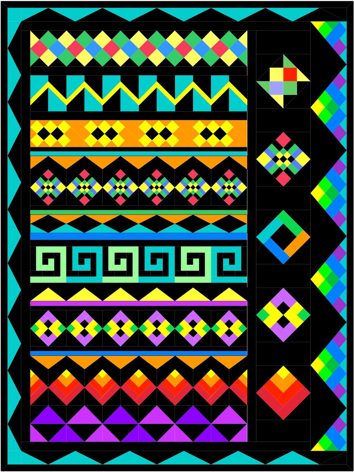 Morning Glory Designs: New Block of the Month for 2016