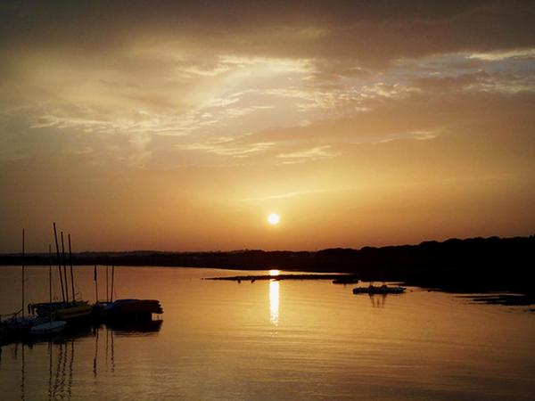 DE MAR El Rompido: Atardecer El Rompido #huelva