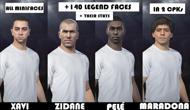 all pes 2019 legends