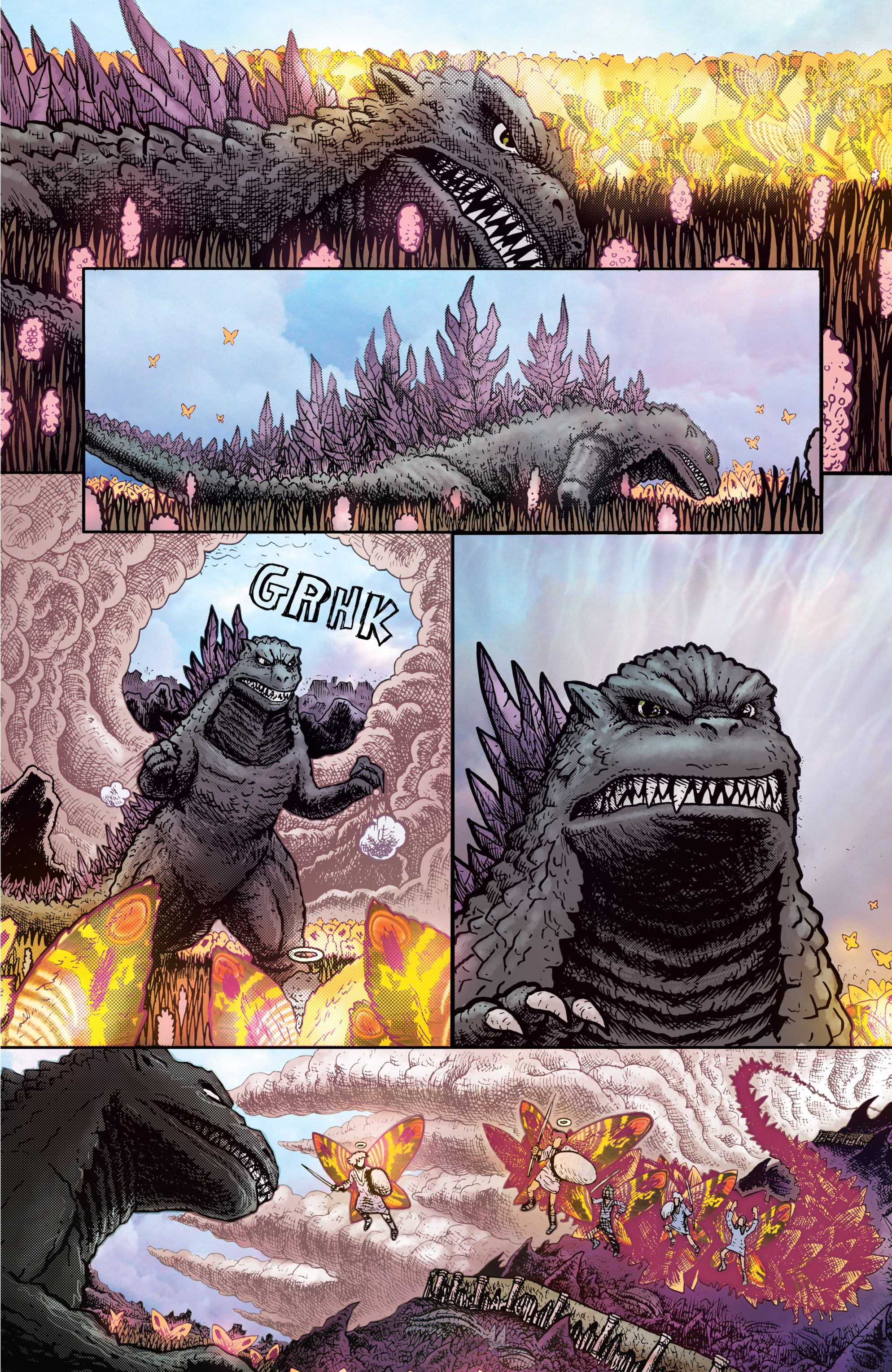 Read online Godzilla in Hell (2015) comic -  Issue #3 - 9